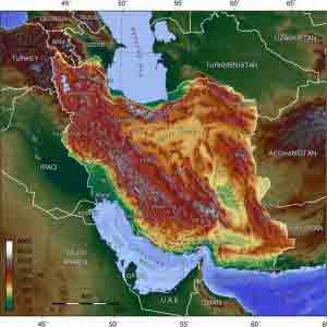 Iran-Topography