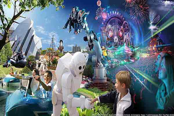 پارک فوتور اسکوپ | Futuroscope |مراکز تفریحی پاریس | باغها و پارکهای پاریس