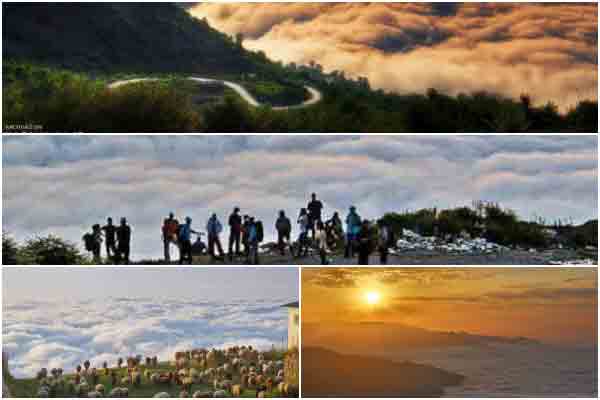 فیلبند مازندران روستائی بر فراز ابرها | روستاهای ایران