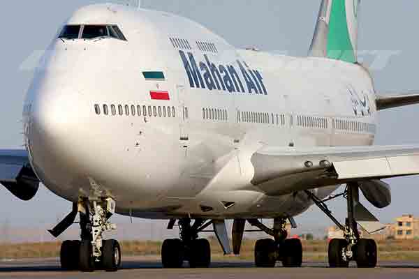 تحریم ایران ؛ ماهان 'مجبور به لغو پروازهای پاریس شده است'