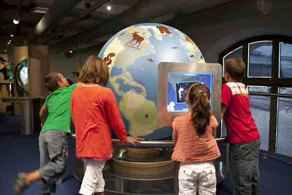 Musée-National-d'Histoire-Naturelle-Galerie-des-Enfants-Mezzanine-Globe-Terrestre