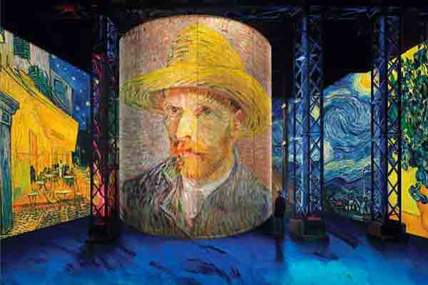 ونسان ون گوگ در آتلیه نور پاریس | Atelier des Lumieres | Vincent van Gogh