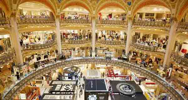 11 مرکز خرید برتر پاریس
