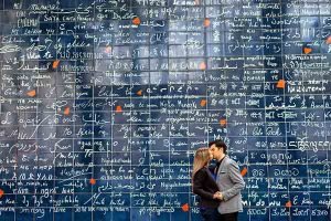 دیوار عشق ,پاریس, پاریسگردی,گردشگری,Le mur des je t'aime