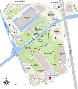 پارک لاویلت, Parc de la Villette,پاریس,گردشگری,پاریسگردی,موزه ,ایفل,نتردام,لوور,,