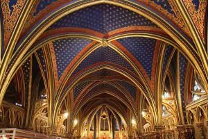 sainte chapelle , کلیسای سنت شاپل پاریس