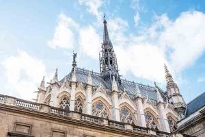 sainte chapelle , کلیسای سنت شاپل پاریس
