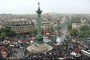 میدان باستیل پاریس , La place de la Bastille , میدان ها