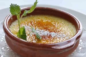 کرم بروله , Crème brûlée , ظرزتهیه,دسر فرانسوی