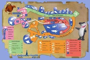 پاریس,آکواریوم پاریس , پری دریائی , Aquarium de Paris, Cinéaqua ,آکواریوم تروکادرو