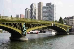 پل ميرابو پاریس , Pont Mirabeau , پاریس , رود سن
