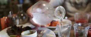 carafe d'eau