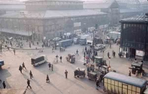 photo prise en 1969 du quartier des halles