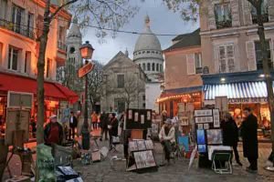 مونمارتر پاریس , place du tertre
