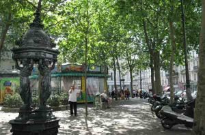La place des Abbesses
